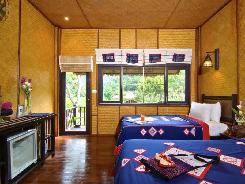 Hmong Hilltribe Lodge Маэ-Рим Экстерьер фото